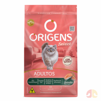 Ração Origens para Gatos Adultos sabor Salmão 1 kg - Imagem principal
