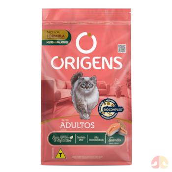 Ração Origens para Gatos Adultos sabor Salmão 3 kg - Imagem principal