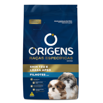 Ração Origens Raças Específicas para Cachorros Filhotes Shih Tzu e Lhasa Apso 1 kg - Imagem principal