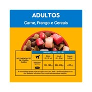 Ração Pedigree Para Cachorros Adultos 12 meses a 7 anos Carne, Frango e Cereais 15,0kg