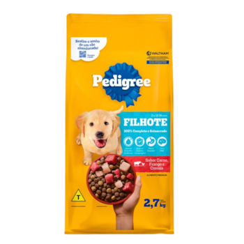 Ração Pedigree® para cachorros filhotes de raças médias e grandes 2,7 kg - Imagem principal