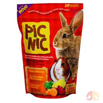 Ração Pic Nic Zootekna para Roedores 1,8 kg - Imagem principal
