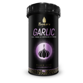 Ração Poytara Garlic Black line para peixes 90gr - Imagem principal