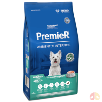 Ração PremieR Ambientes Internos para Cães Adultos de Raças Pequenas Frango e Salmão 2,5kg - Imagem principal