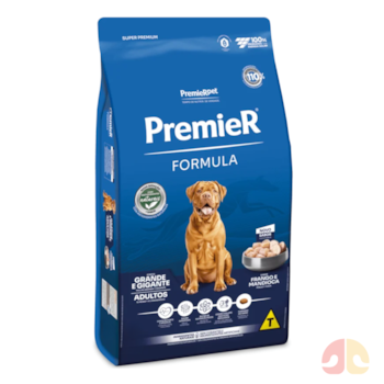 Ração PremieR Formula para Cães Adultos Raças Grandes e Gigantes 20 kg Sabor Frango e Mandioca - Imagem principal