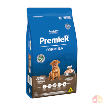 Ração PremieR Formula para Cães Filhotes Raças Grandes Sabor Frango 15,0kg - Imagem principal
