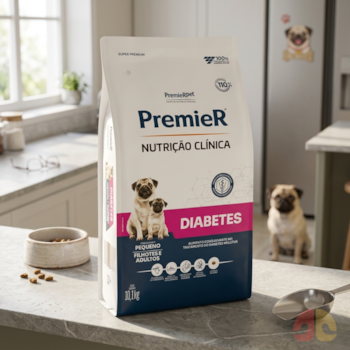 Ração PremieR Nutrição Clínica Diabetes 10,1 kg para Cães Adultos Raças Pequenas - Imagem principal