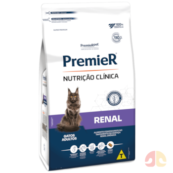 Ração PremieR Nutrição Clínica Gatos Adultos Renal 500g - Imagem principal