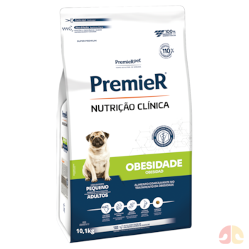 Ração Premier Nutrição Clínica Obesidade Cães Adultos Raças Pequenas 10,1kg - Imagem principal
