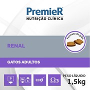 Ração Premier Nutrição Clínica Renal gatos adultos 1,5 kg