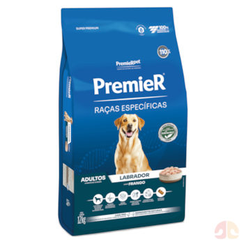 Ração PremieR Raças Específicas Labrador Adultos Sabor Frango 12,0kg - Imagem principal