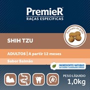 Ração PremieR Raças Especificas shih tzu adultos salmão 1,0kg