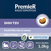 Ração PremieR Raças Especificas shih tzu filhotes frango 1kg