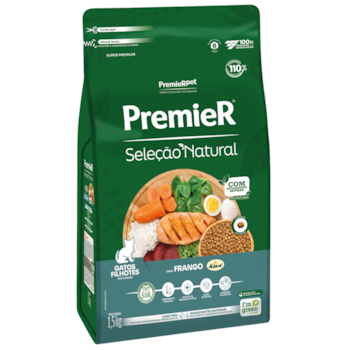 Ração PremieR Seleção Natural gatos filhotes frango 1,5 kg - Imagem principal