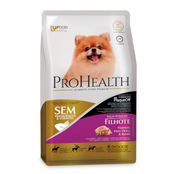 Ração ProHealth Filhotes para Cães de Raças Pequenas Sabor Frango, Erva-Doce e Romã 2,5 kg - Imagem principal