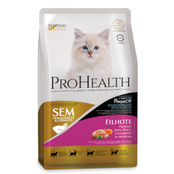 Ração ProHealth para Gatos Filhotes Sabor Frango, Erva Doce, Cranberry e Abóbora 5kg - Imagem principal