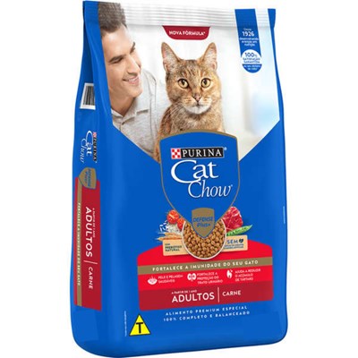 Ração Purina Cat Chow Defense Plus Gatos Adultos com 2,7kg