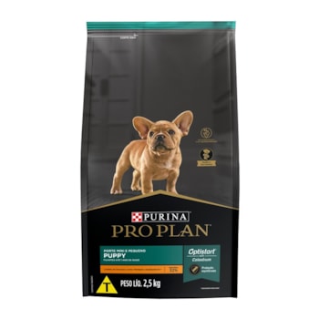 Ração Purina Pro Plan Puppy para Cães Filhotes Minis e Pequenos Frango 2,5 kg - Imagem principal