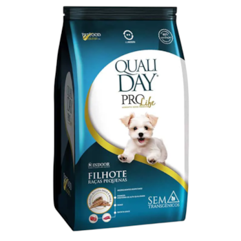 Ração Qualiday ProLife Sabor Frango, Batata-Doce e Romã 2,5kg Para Cães Filhotes de Raças Médias - Imagem principal