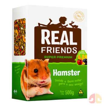 Ração Real Friends Zootekna para Hamster 500g com Frutas - Imagem principal