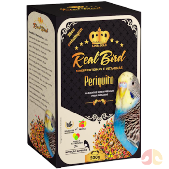 Ração Realbird Zootekna para Periquito 500g - Imagem principal