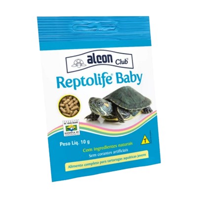 Ração Reptolife Baby para Tartarugas Aquáticas Jovens 10g