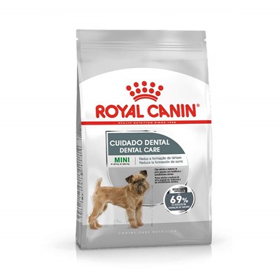 Ração Royal Canin Cuidado Dental para Cachorros Adultos de Raças Mini 2,5kg