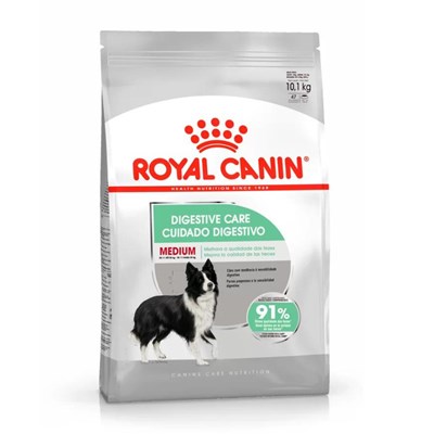 Ração Royal Canin Cuidado Digestivo Cães Adultos Raças Médias 10 kg