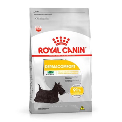 Ração Royal Canin Dermacomfort Para Cães Adultos de Porte Mini 7,5kg