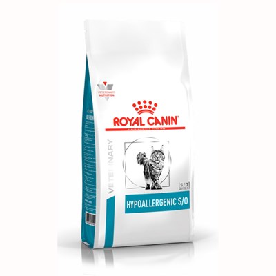 Produto Ração Royal Canin Dieta Veterinária Hipoalergênica para Gatos Adultos 1,5 kg