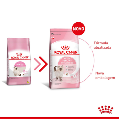 Ração Royal Canin Feline Kitten para Gatos Filhotes 1,5 kg