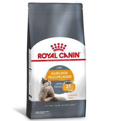 Ração Royal Canin Hair Skin Gatos Adultos Pele e Pelagem 1,5kg