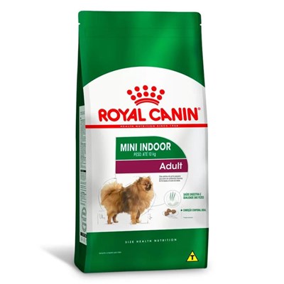 Ração Royal Canin Indoor para Cães Adultos Porte Mini de Ambientes Internos 2,5kg