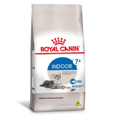 Produto Ração Royal Canin Indoor para Gatos Idosos 7+ 1,5kg