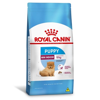 Ração Royal Canin Indoor Puppy para Cães Filhotes Mini de Ambientes Internos 2,5kg