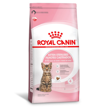 Ração Royal Canin Kitten Sterilised Para Gatos Filhotes Castrados 4kg - Imagem principal