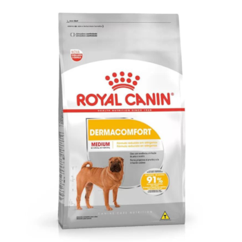 Ração Royal Canin Medium Dermaconfort Para Cães Adultos De Raças Médias 10,0kg - Imagem principal