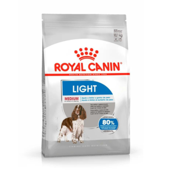 Ração Royal Canin Medium Light Para Cães Adultos ou Idosos de Porte Médio com Tendência à Obesidade 10,1kg - Imagem principal