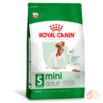 Ração Royal Canin Mini Adult Para Cães Adultos de Porte Pequeno 1,0kg - Imagem principal