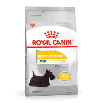 Ração Royal Canin Mini Dermacomfort Para Cães Adultos e Idosos Porte Mini e Pequeno 1kg - Imagem principal