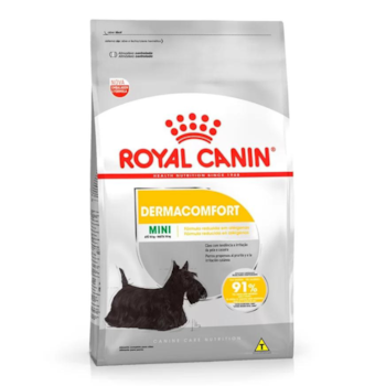 Ração Royal Canin Mini Dermacomfort Para Cães Adultos e Idosos Porte Mini e Pequeno 2,5kg - Imagem principal
