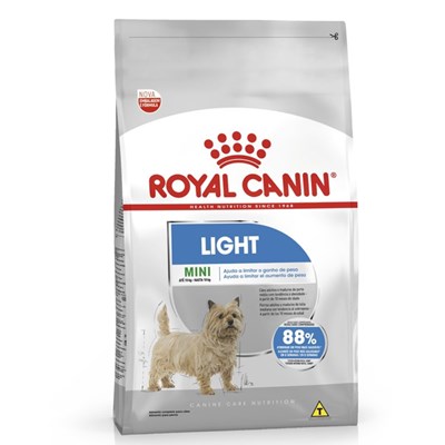 Ração Royal Canin Mini Light para Cachorros Adultos Raças Pequenas 1,0kg