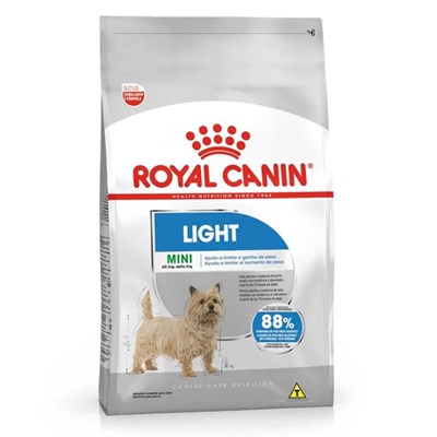 Produto Ração Royal Canin Mini Light para Cães Adultos de Porte Pequeno 7,5kg
