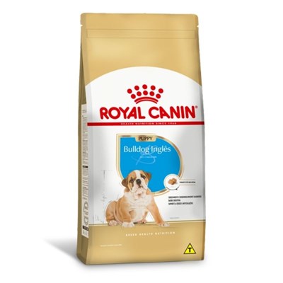 Ração Royal Canin para Cachorro Filhote Bulldog Inglês 12kg