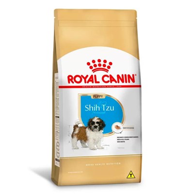 Ração Royal Canin Shih Tzu Puppy para Cachorros Filhotes 1,0kg