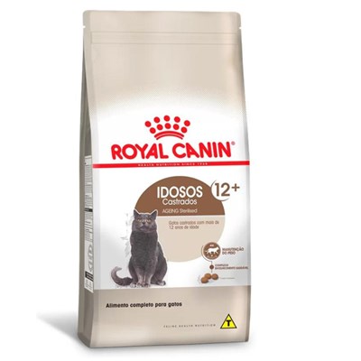 Produto Ração Royal Canin Sterilised 12+ 1,5 kg para Gatos Adultos Castrados acima de 12 Anos