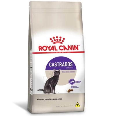 Produto Ração Royal Canin Sterilised Gatos Adultos Castrados 4kg