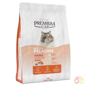 Ração Royal Canin Super Premium Cat Para Gatos Adultos Beleza da Pelagem 1kg - Imagem principal