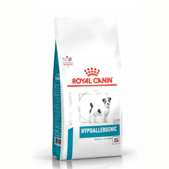 Ração Royal Canin Veterinary Diet Hypoallergenic Small Dog Cães Porte Pequeno com Sensibilidades Alimentares 2kg - Imagem principal