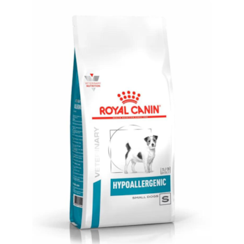 Ração Royal Canin Veterinary Diet Hypoallergenic Small Dog Cães Porte Pequeno com Sensibilidades Alimentares 7,5kg - Imagem principal